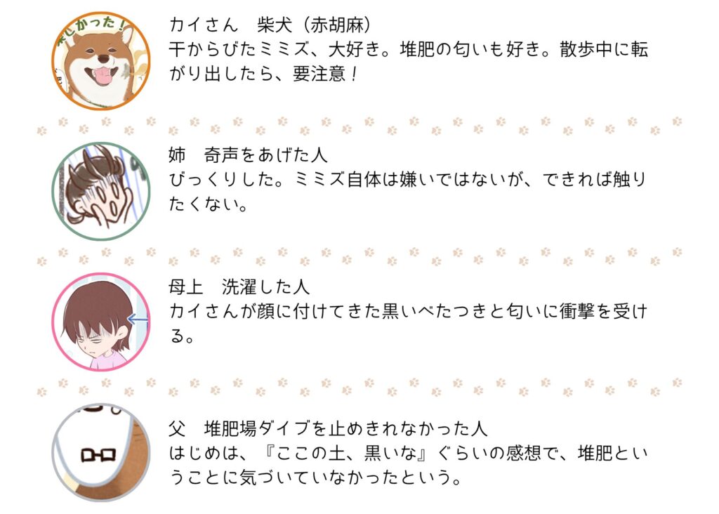 『きっと、あしたも柴日和』の登場キャラクター紹介